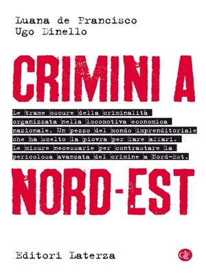 cover image of Crimini a Nord-Est